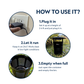 Bloc Mosquito & Insect Trap Pro – Indoor/Outdoor Use